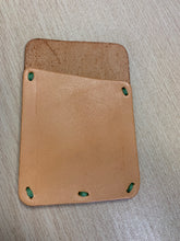 Load image into Gallery viewer, Handcraft Handmade Leather Card Holder 手工製作-生命樹咭套
