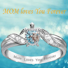 Load image into Gallery viewer, 戒指 母親節禮物之選 Mom Loves You Forever
